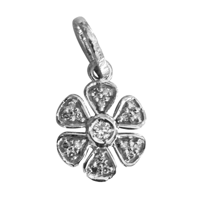 Expressive Flower Charm